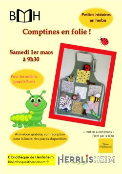 Comptines en folie