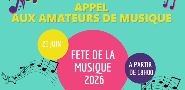 FÊTE DE LA MUSIQUE 2026 