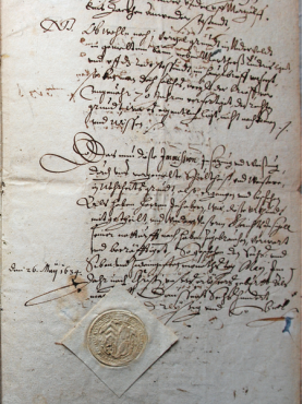 Relevé des biens datés des 26 et 27 mai 1634